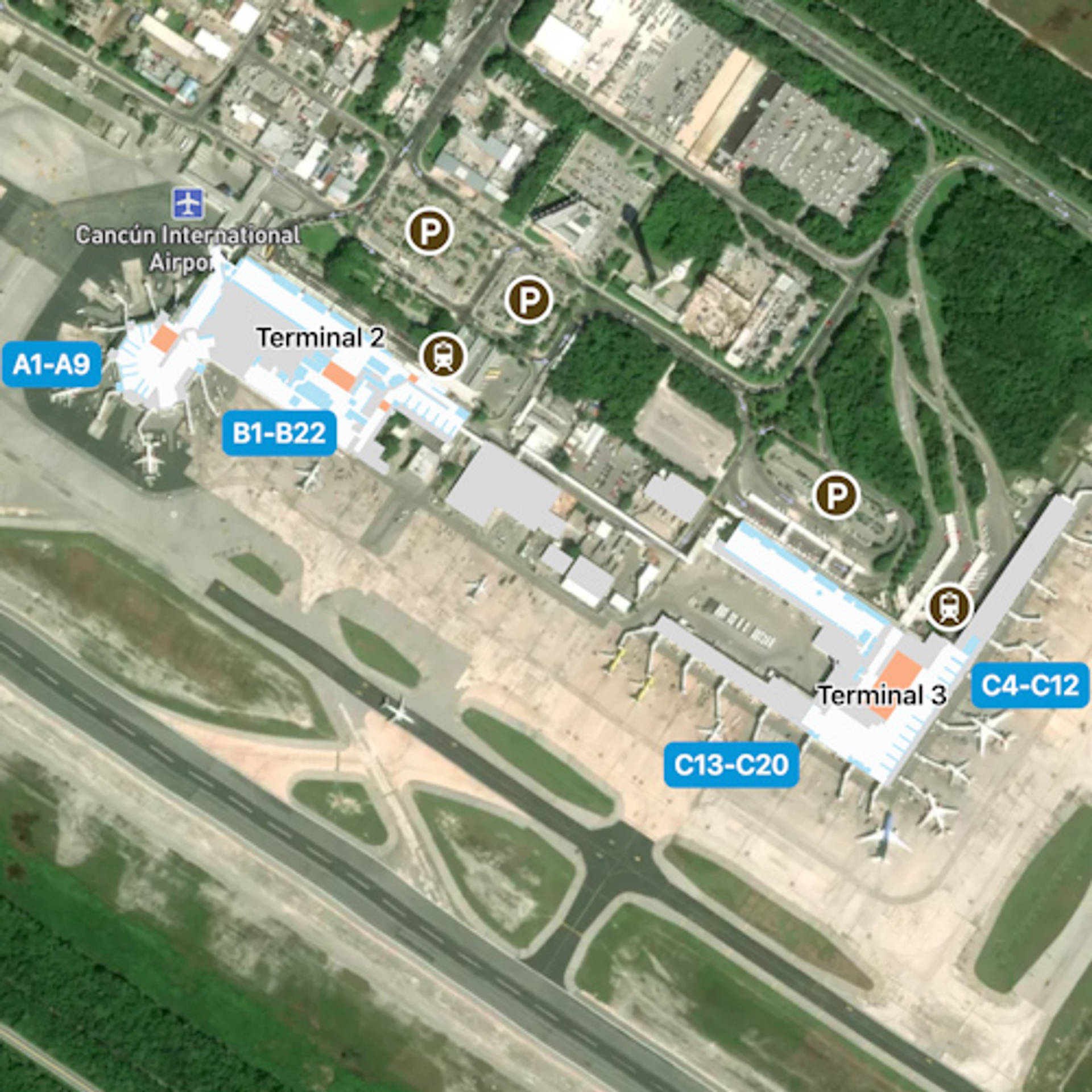 Cancun Airport Map: Guide to CUN's Terminals