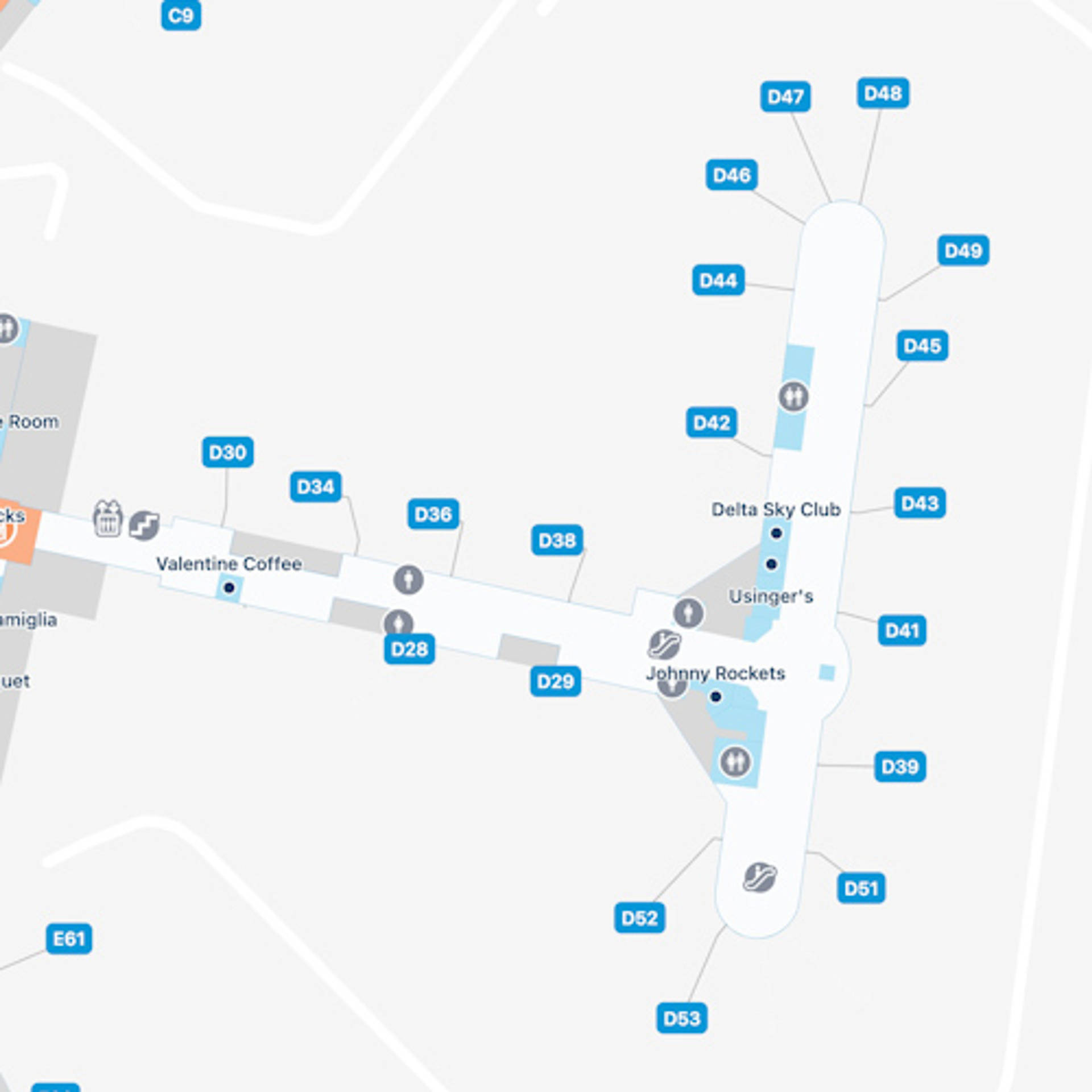 Milwaukee General Mitchell Airport Map | MKE Terminal Guide