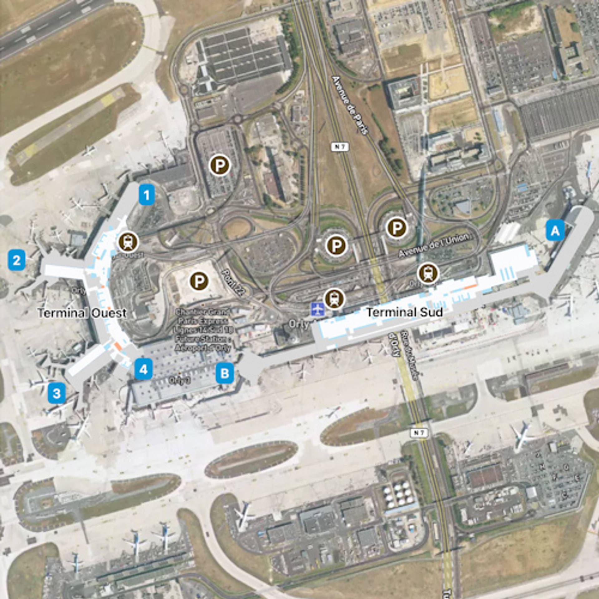 Paris Orly Airport Map: Guide to ORY's Terminals