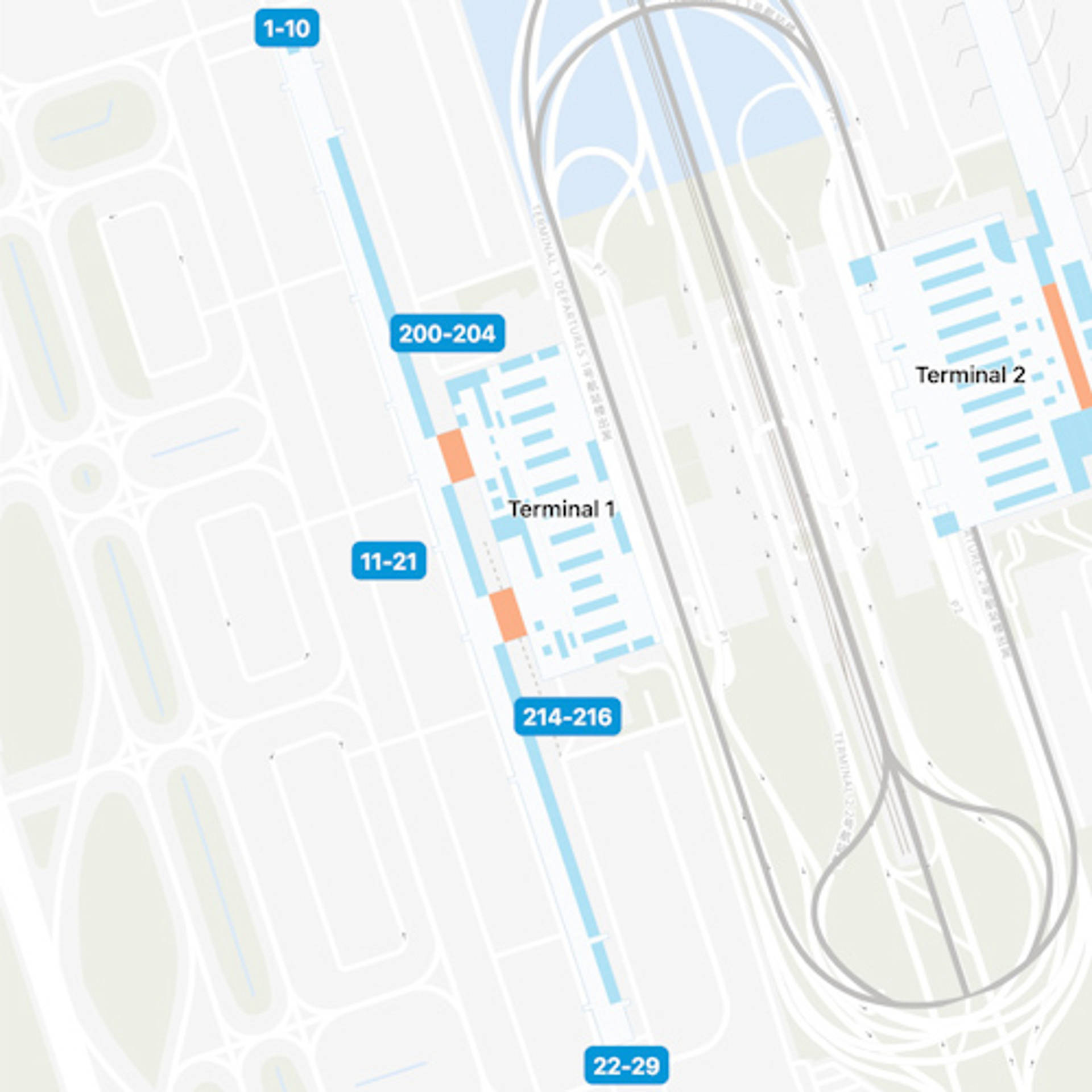 Shanghai Pudong Airport Terminal 1 Map & Guide
