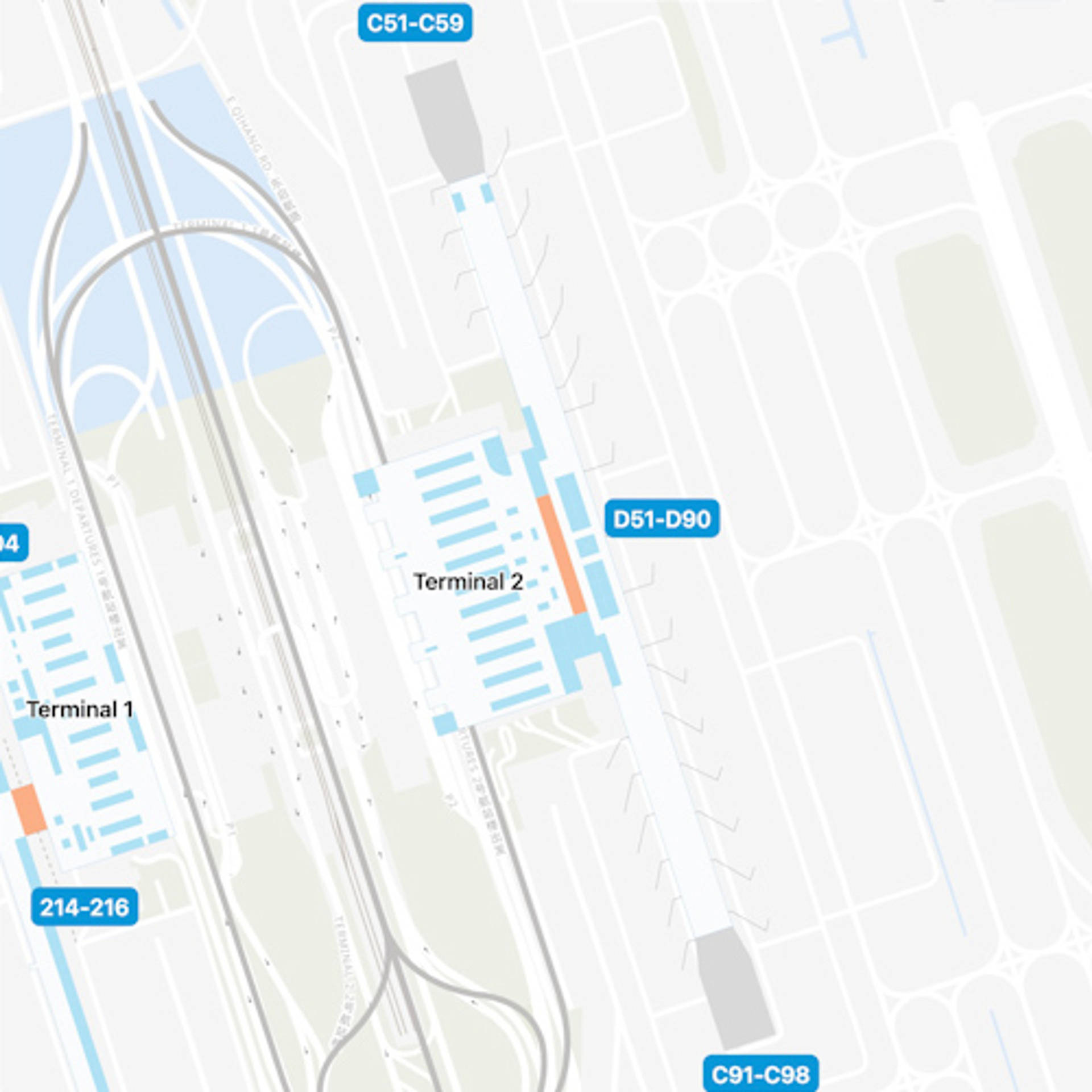 Shanghai Pudong Airport Terminal 1 Interactive Map & Guide