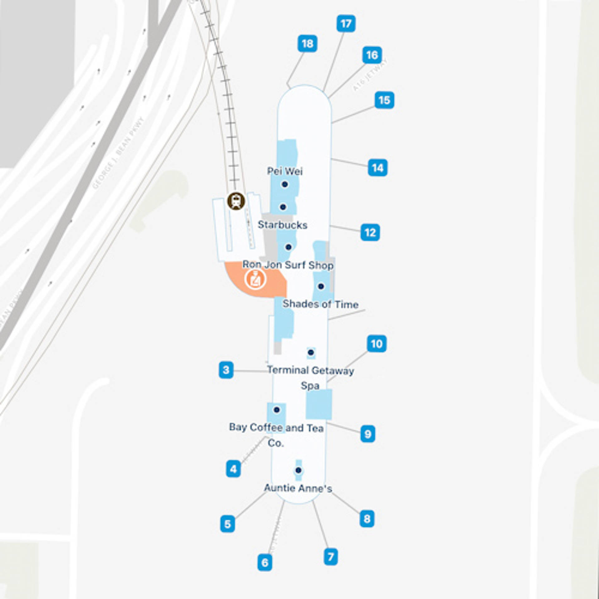 Tampa Airport Map: Guide to TPA's Terminals - iFLY