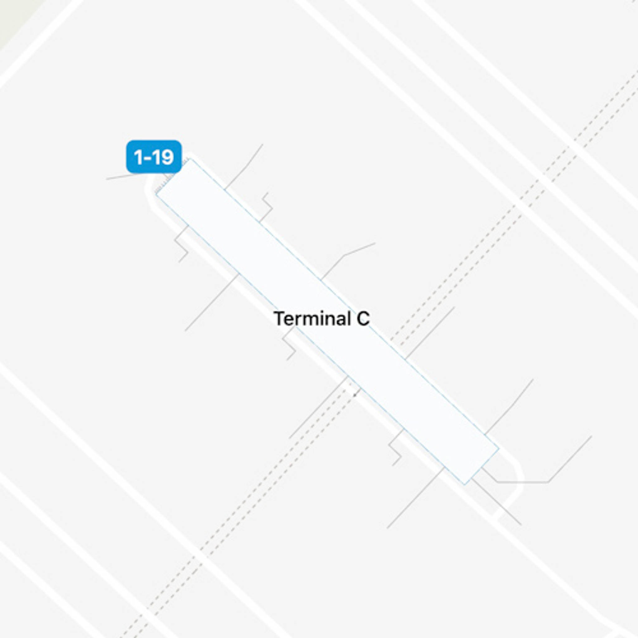London Stansted Airport STN Terminal C Map