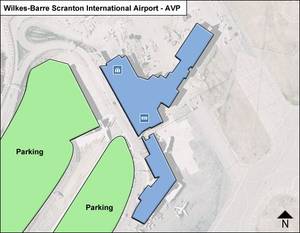 Scranton Airport Map: Guide to AVP's Terminals