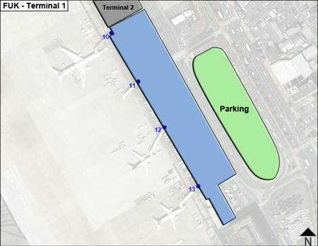 Fukuoka Airport Terminal 1 Map & Guide