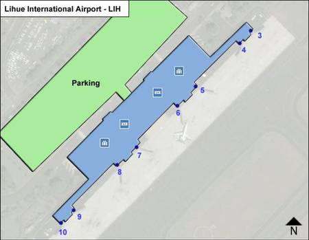 Kauai Lihue Airport Map: Guide to LIH's Terminals