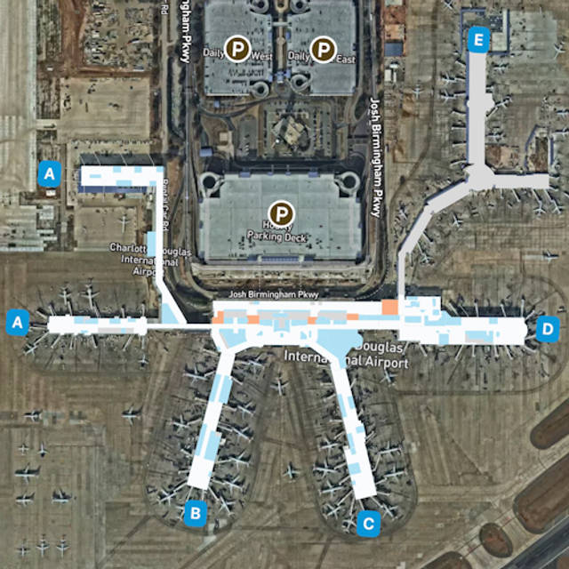 Charlotte Airport Map: Guide to CLT's Terminals