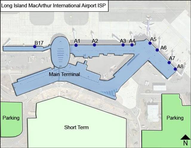 Islip Airport Map: Guide to ISP's Terminals