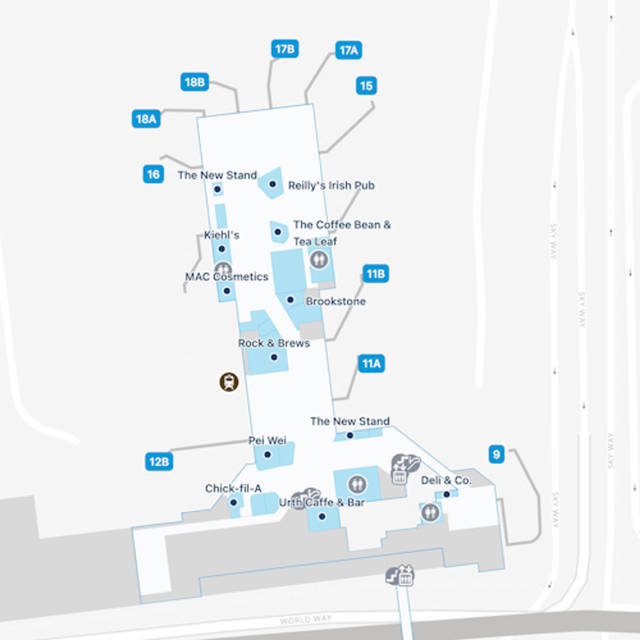 Los Angeles Airport Map: Guide to LAX's Terminals - iFLY