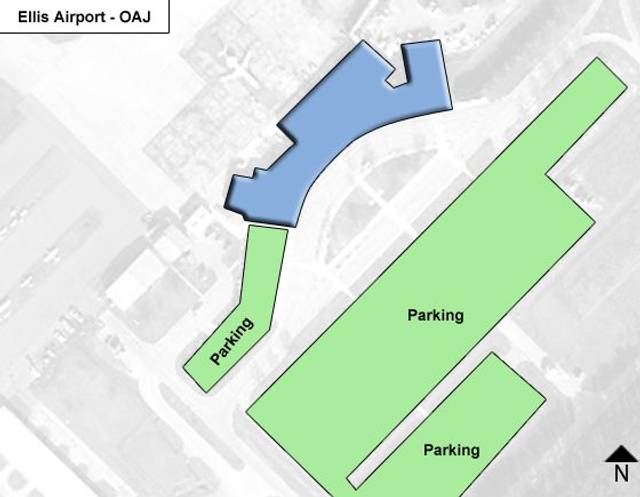 Ellis Airport Map: Guide to OAJ's Terminals