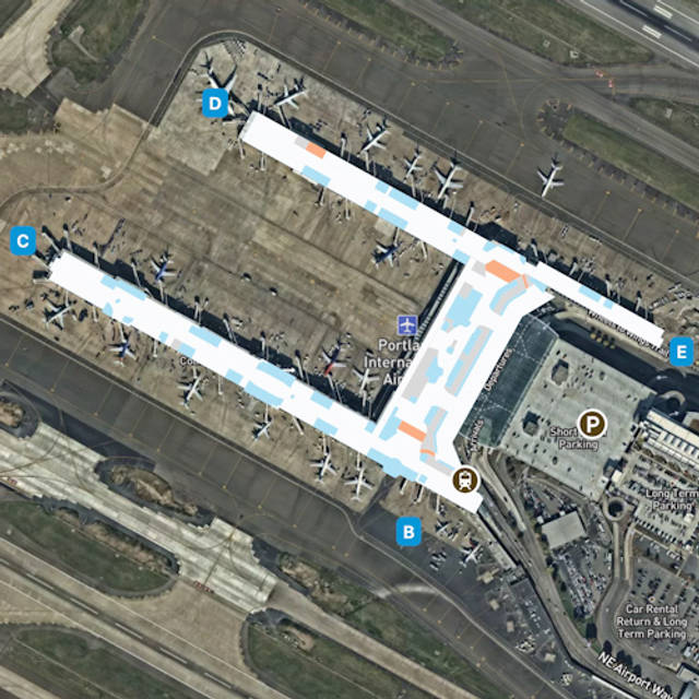 Portland Airport Map: Guide to PDX's Terminals