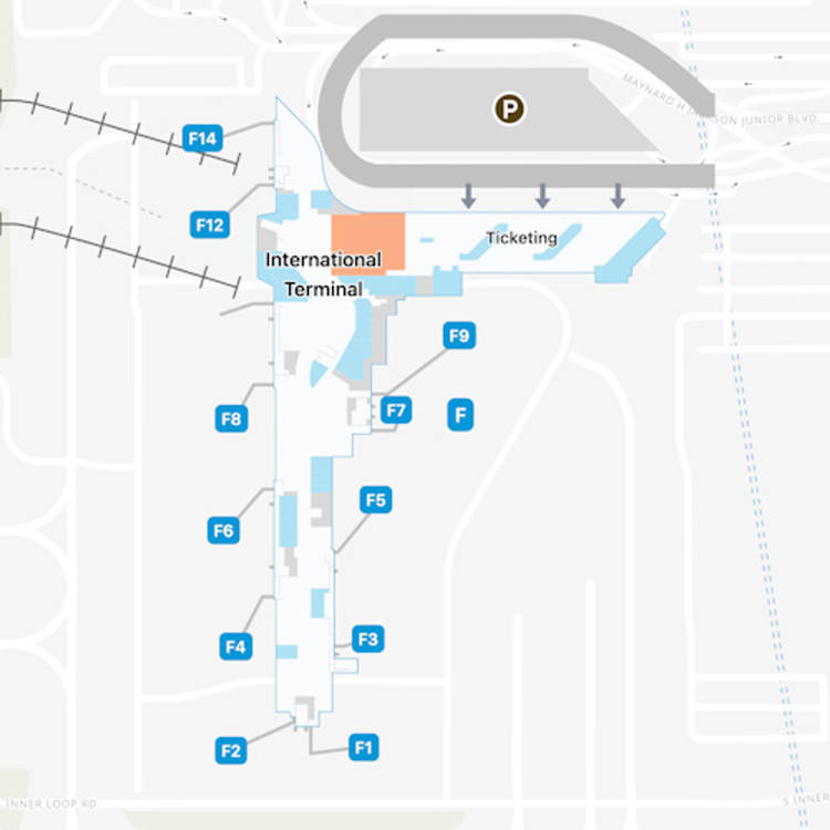 Atlanta Airport Concourse F Map & Guide