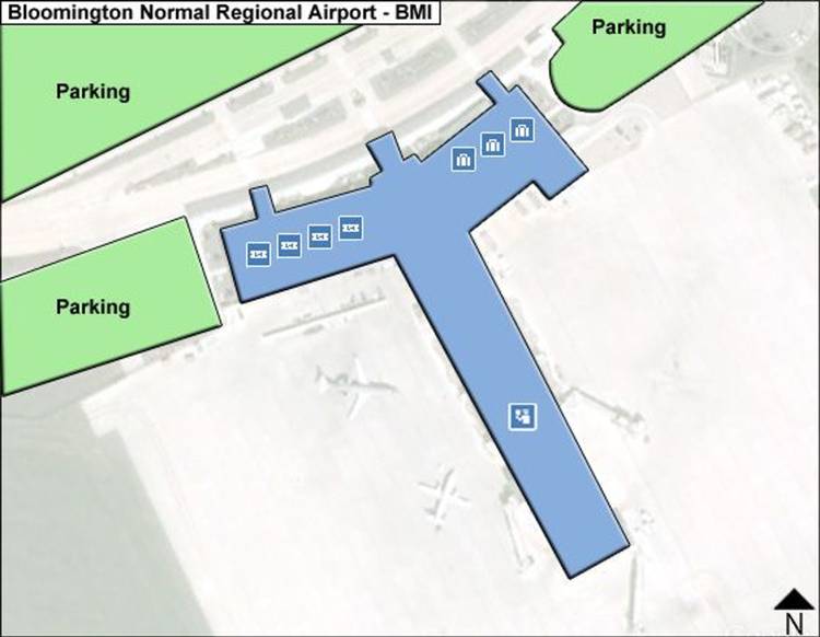 Bloomington Airport Map: Guide to BMI's Terminals