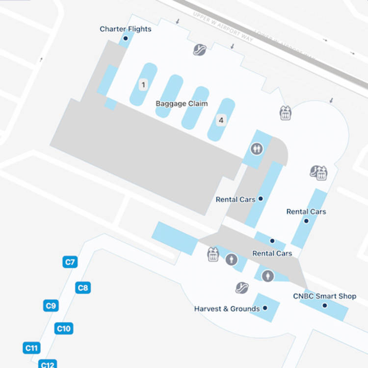 Boise Airport Map: Guide to BOI's Terminals