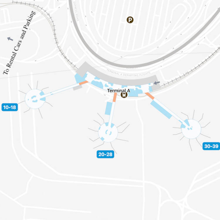 Newark Liberty Airport Terminal C Interactive Map & Guide