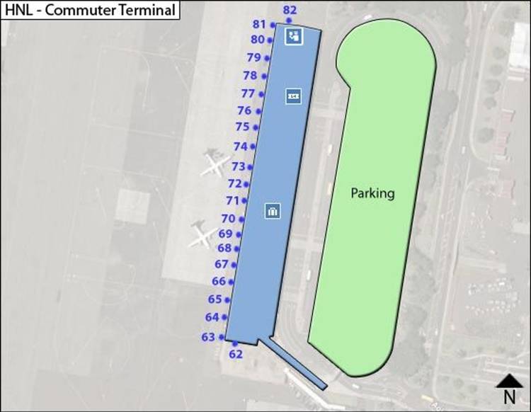 Honolulu Airport Map Guide to HNL's Terminals