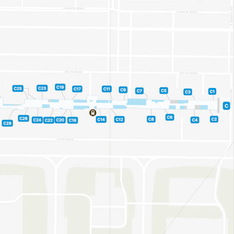 Washington Dulles Airport Map IAD Terminal Guide