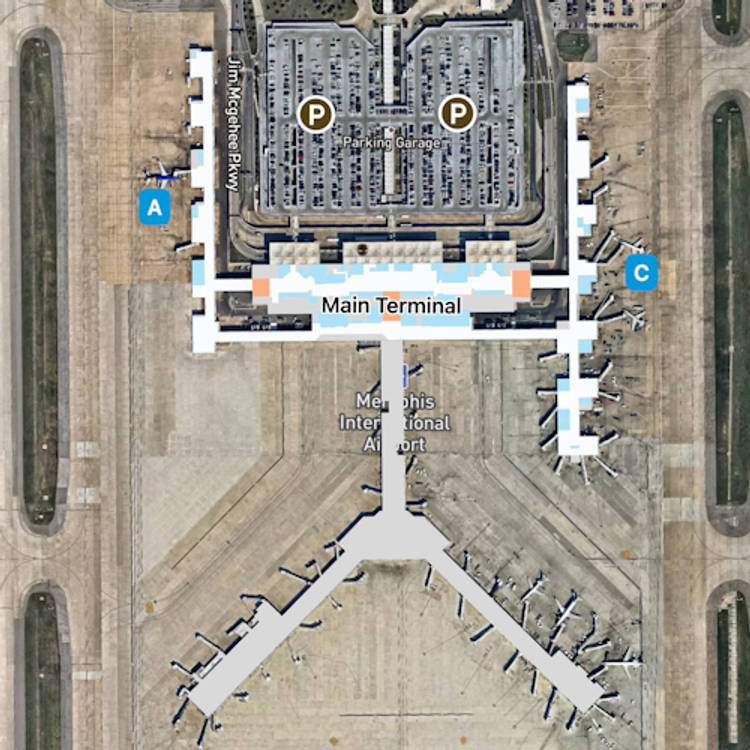 Memphis Airport Map: Guide to MEM's Terminals