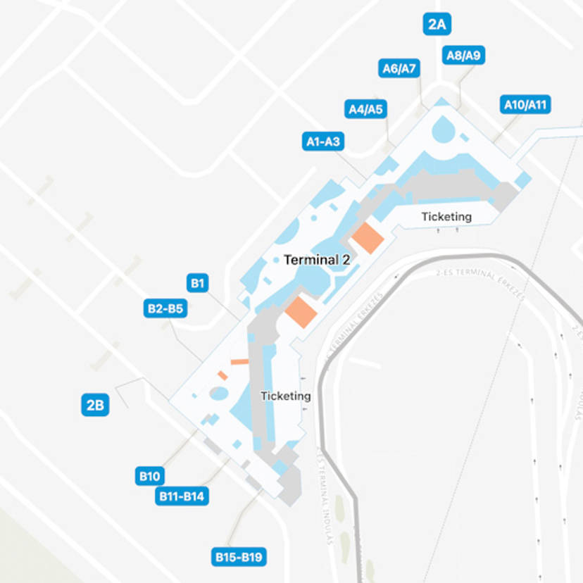 Budapest Liszt Airport Map: Guide to BUD's Terminals